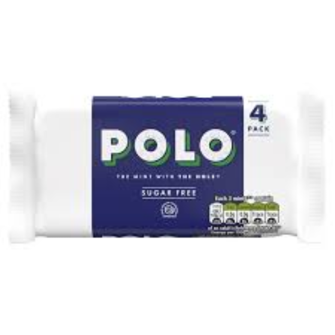 POLO SUGAR FREE TUBE 4PACK